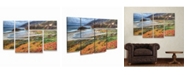 Trademark Global Pierre Leclerc Big Sur California Multi Panel Art Set 6 Piece - 49" x 19"